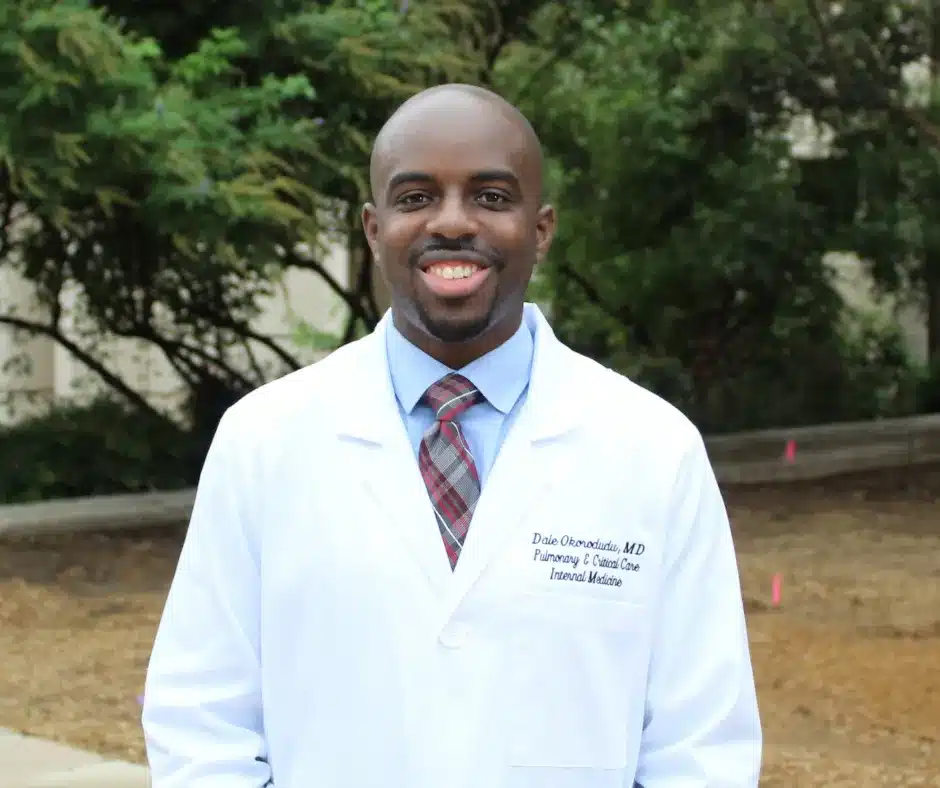 black men in white coats