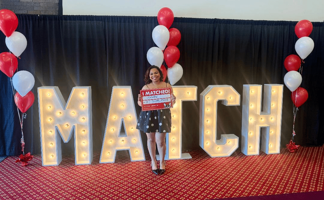 match day Christina Jefferson